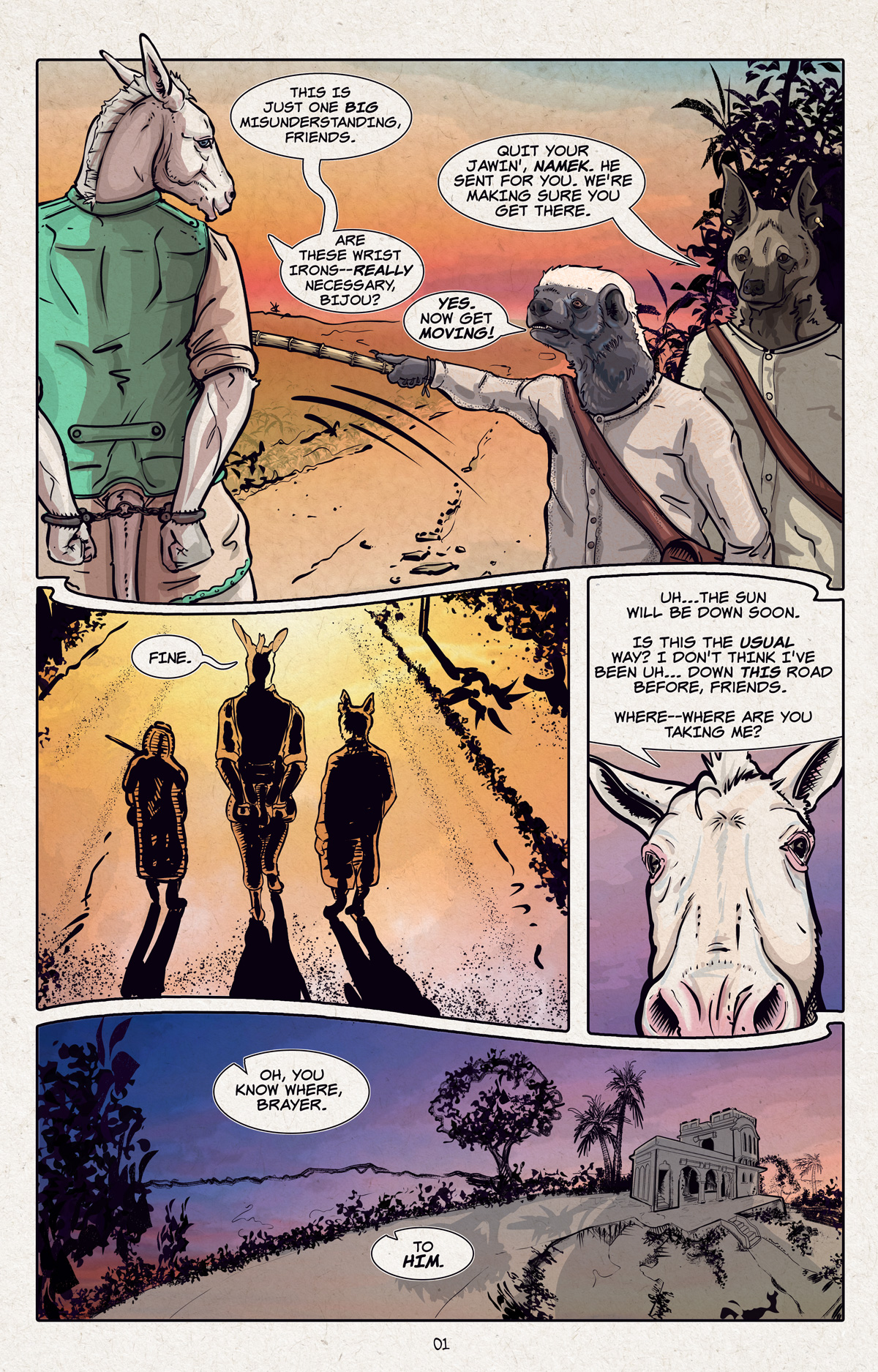 The Debt Collector, page 01