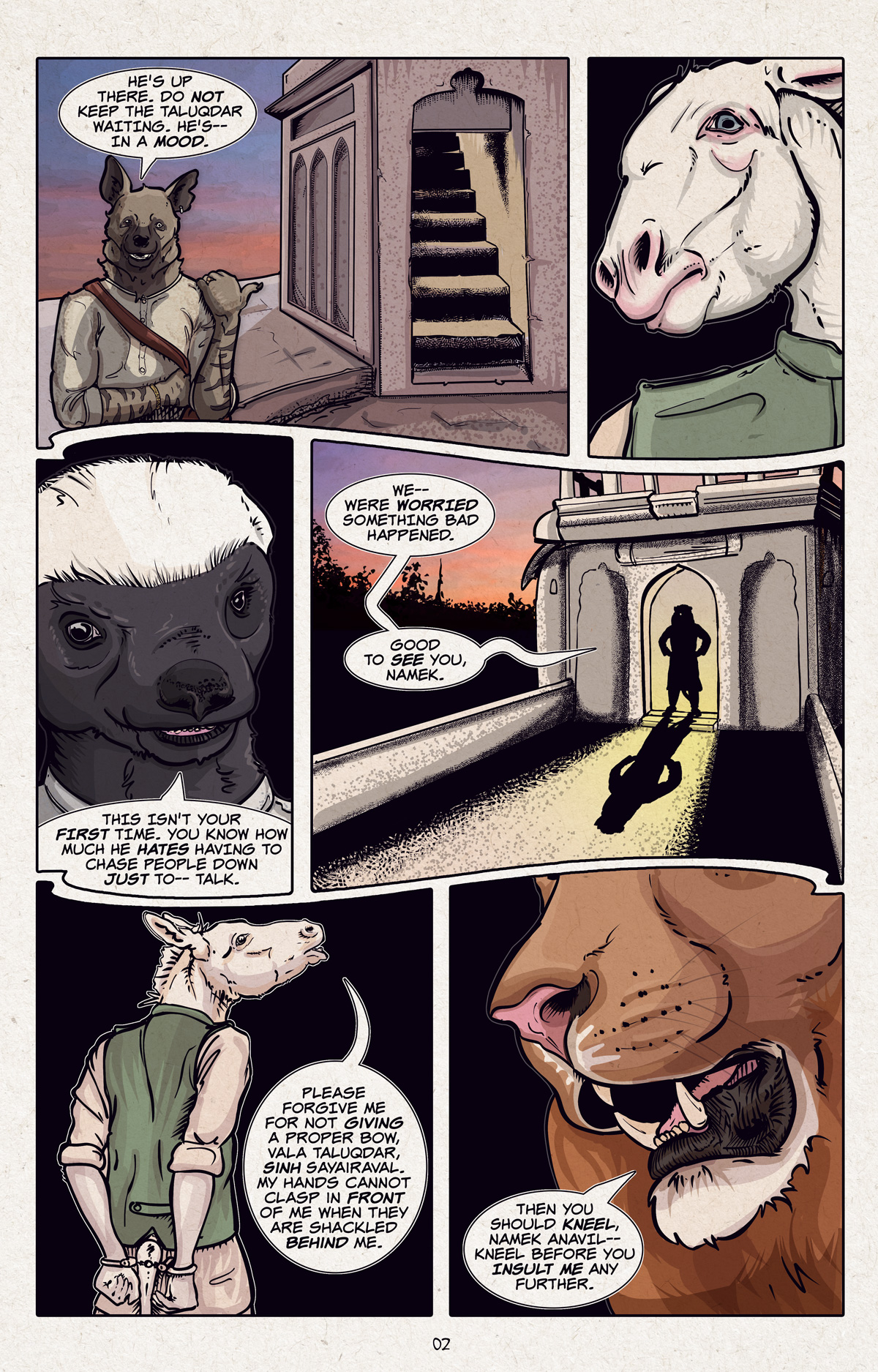 The Debt Collector, page 01