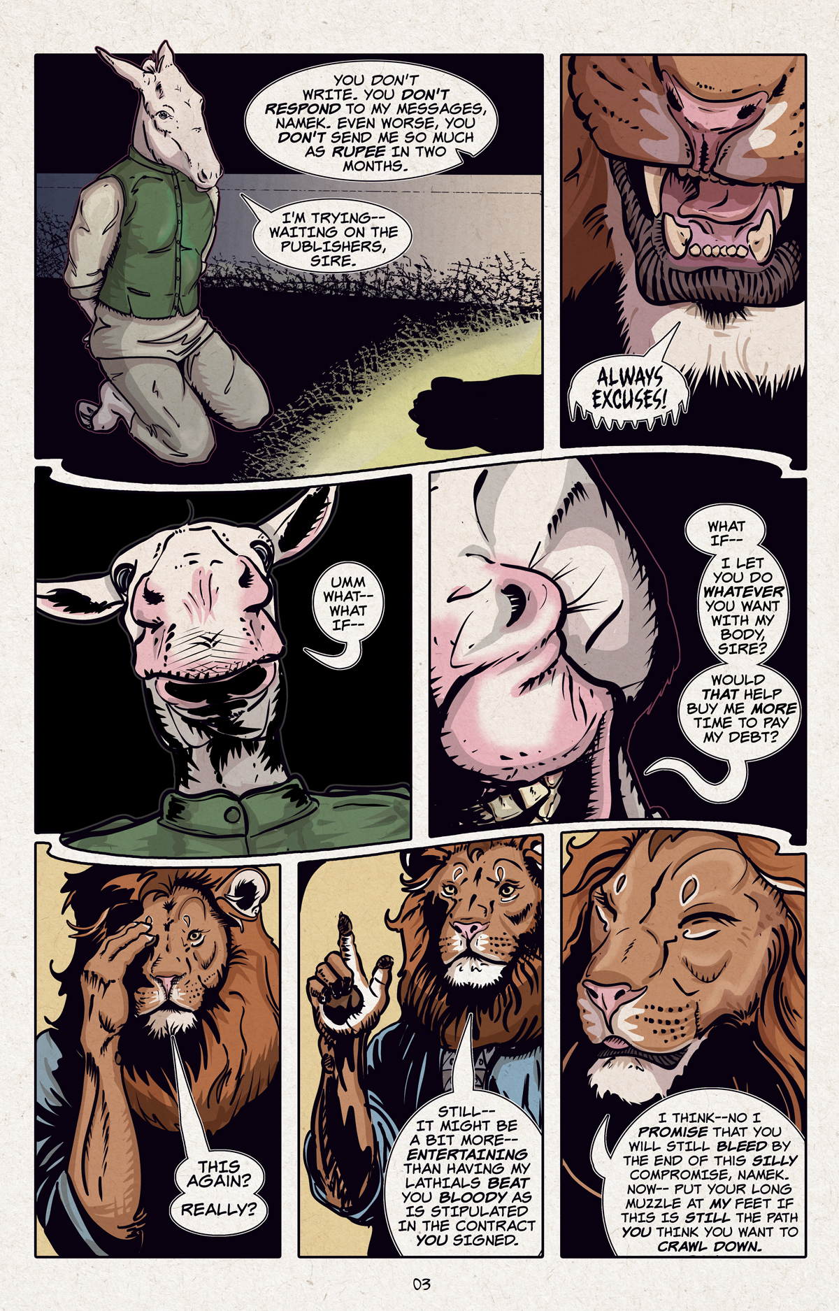 The Debt Collector, page 03